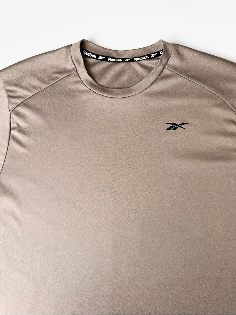 Reebok Brown Taupe Athletic Performance T-Shirt M